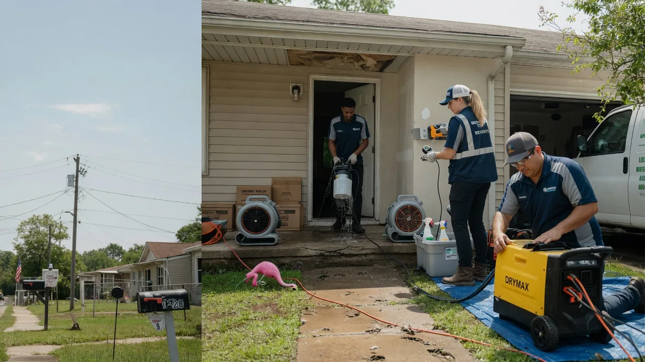 Storm Damage Water Removal in Rockdale, TX near me